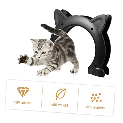 GLSTOY 2 peças de filhotes escondidos para gatos, cercas, túnel ou portal de passagem de núcleo, sup