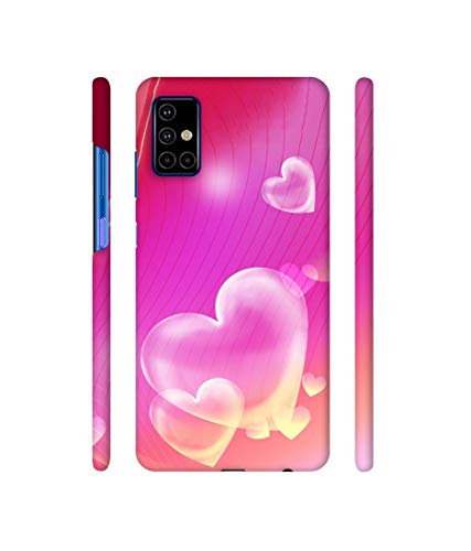 Image of Amazon Brand - Solimo Basic Case for Samsung Galaxy M51 (Plastic Multicolor)