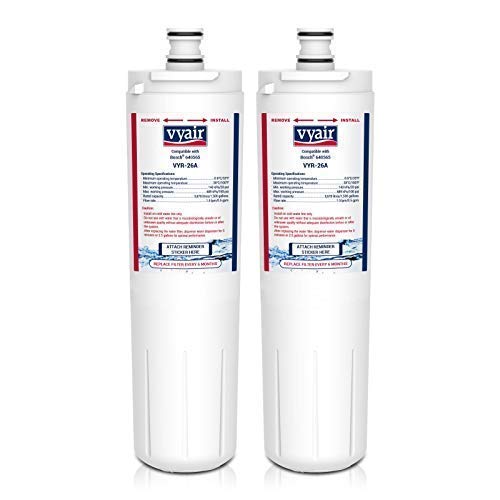 Vyair VYR-26A Kühlschrank-Wasserfilter Kompatibel Mit Damixa Aquaflow AF517 Kitchen Mixer Tap (2) Cover