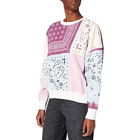 Wrangler Womens Relaxed Sweatshirt, Amaranth, XS Cover