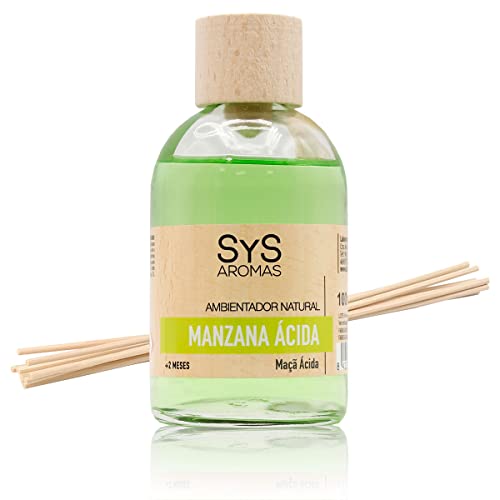 SYS Aromas Ambientador Mikado Manzana Ácida - Difusor con...