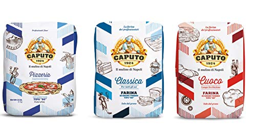 Testpaket Farina Molino Caputo Pizzeria Classica Cuoco Pizza Farina 3 X 5 Kg 100% Farina Italiana
