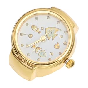 VALICLUD 3 Pcs Ring Horloge Mode Horloge Voor Meisjes Romeinse Cijfers Vinger Horloge Metalen Vinger Horloge Ronde Vinger Horloge Decoratieve Vrouwen Horloges Casual Horloge Draagbare