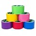 GIFTEXPRESS 6 Assorted Colored Duct Tapes - Multi Purposes Bright Colors Tapes Great for DIY Art Home School Office Assorted Colors 2" Roll by 10 yds