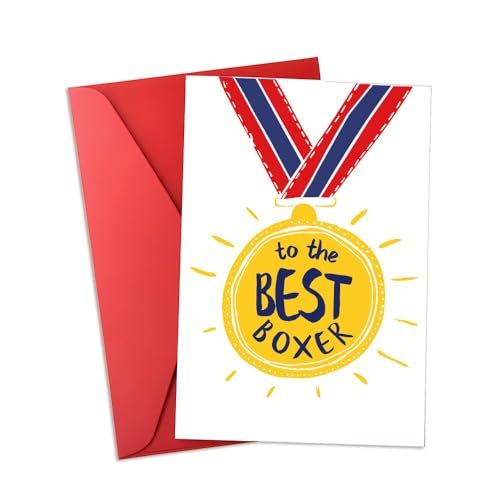 Boxer Boxing Card Gift for Fans, Coaches, and Boxing Lovers