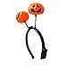 Produktbild WeiMay Halloween Mini Kürbis Haarbänder mit Beleuchtung LED-Blitz Lustige Nette Wabbles Kinder und Damen Kopfschmuck für Party Dance Dekoration 1pcs