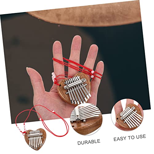 BIENKA 5pcs Amoureux Enfants Enfants Bout des Doigts Kalimba Taille exquise clé de Musique Adulte Bois intéressant… - Les Beatles, Paul McCartney, John Lennon, RIngo Starr, George Harrison BIENKA 5pcs Amoureux Enfants Enfants Bout des Doigts Kalimba Taille exquise clé de Musique Adulte Bois intéressant… – Image 6