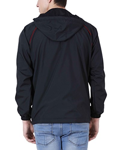 Image of Plutus Windcheater For Men Lightweight Regular Fit Jacket For Men Nylon Wind Cheaters For Men Track Jackets For Men Casual Wear Multipurpose Stylish
