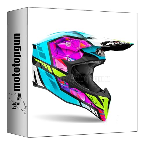 Airoh Wraap Diamond casque moto cross XXL pour éviter la chaleur