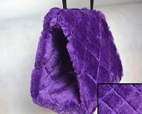 Pesp Pet Bird Nest Hammock Hanging Cave Cage Plush Snuggle Happy Hut Tent Bed (Small) #TOP3