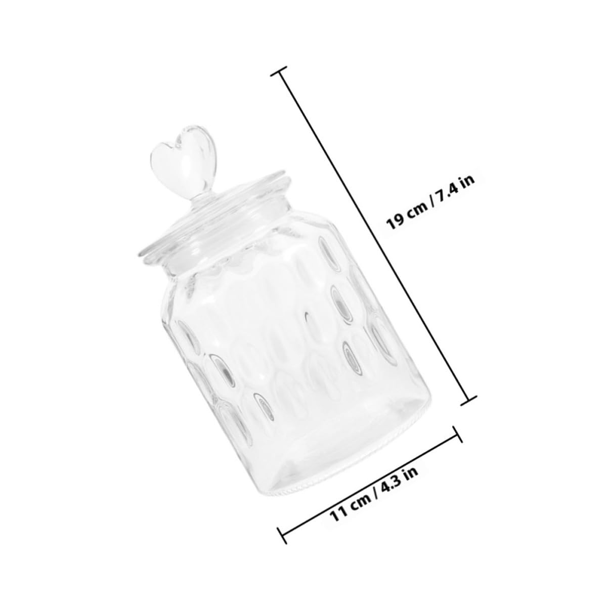 GALPADA Barattoli di Vetro Ermetici 2 Pezzi da 950ml Contenitori per Alimenti Coperchio Bianco per Zucchero, Caffè e Cereali Design Portatile per Cucina e Conservazione Ottimale