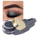 maquillaje de ojos sombras oscuras 💜 Vegano y Libre de Crueldad Animal: Nuestras sombras de ojos brillantes son 100 % veganas y no han sido probadas en animales. Es segura y no irritante.