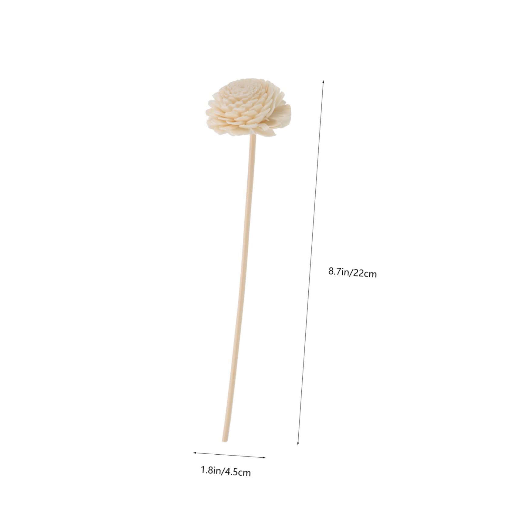 GRIRIW Diffuser Refills Aroma Sticks Sticks for Scented Oils Flower Rattans for Relaxing Scents