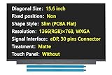 JHK JIEHONGKE Grade A+ New Screen Replacement for HP 15-FD0081WM 15-FD0083WM, 15.6', 1366×768 WXGA, eDP/30 pins Connector, Non-Touch, LED LCD Display with Tape (Matte)