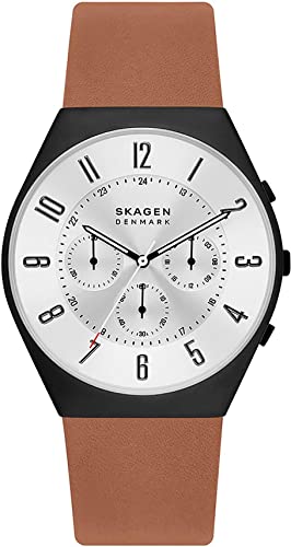 Skagen Grenen SKW6823 Leather Chronograph Watch