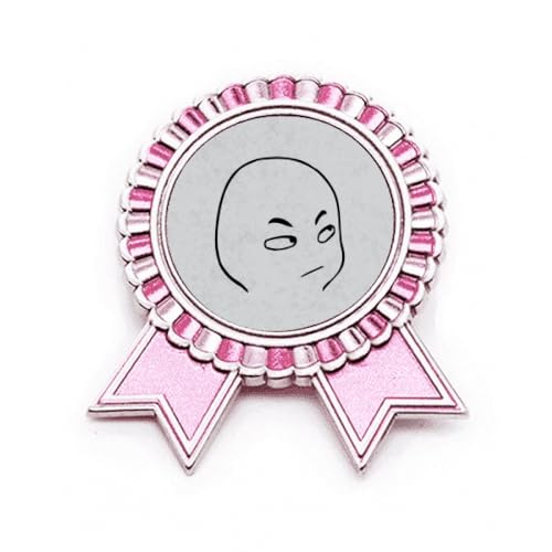 Broche pin rose pour exprimer votre humeur avec humour