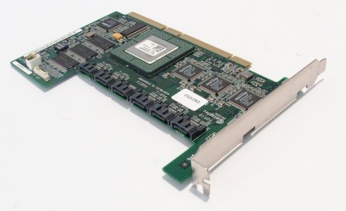 Controlador RAID SATA para reparar servidores Dell antiguos con fallos de almacenamiento PCI-X