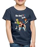 Shirt fällt klein aus. Beachten Sie bitte folgende Größenangaben zu Länge und Brustweite, flach liegend gemessen: 98-104 (2 Jahre) 40.5 x 29.5 cm, 110-116 (4 Jahre) 44.5 x 31.5 cm, 122-128 (6 Jahre) 49.5 x 34 cm, 134-140 (8 Jahre) 56.5 x 38 cm