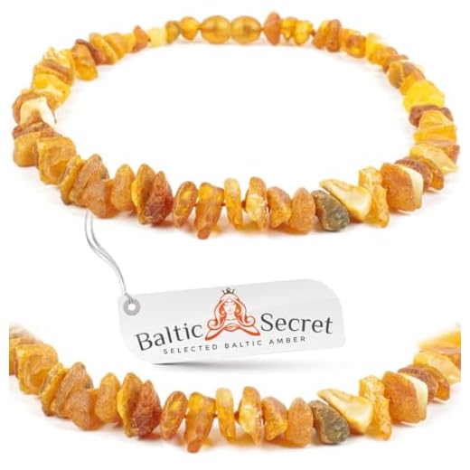 Elegante Bernsteinkette für Haustiere