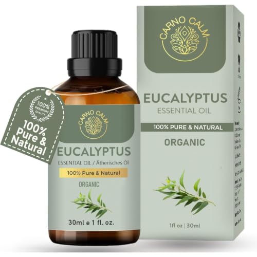 Carno Calm Eucalyptus Essential Oil 30ml 100% Pure for Aromatherapy Bath