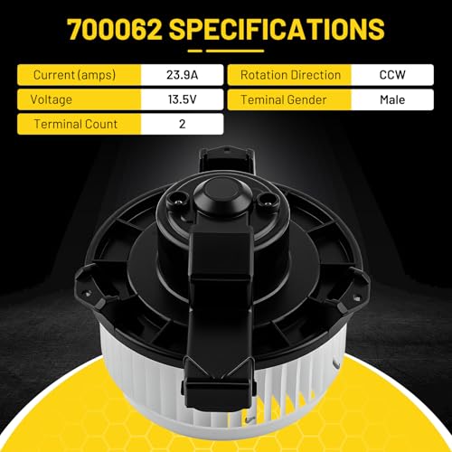 Image of 700062 HVAC Blower Motor Fit for Lexus GX470 2003-2007, for Toyota 4Runner 2004-2009 Blower Motor Replacement 8710335060 8710335070 TO3126114