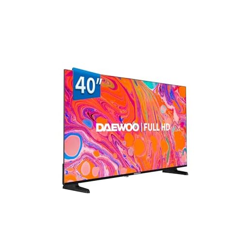Daewoo TV 40DM85FV Smart TV 40 Pulgadas Full HD (HDR10, 1920x1080, Frameless, Dolby Audio) Gama 2025