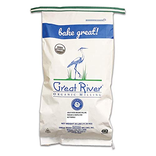Great River Organic Milling, Pancake Mix, Buttermilk, Organic, 25-Pounds (Pack Of 1) #TOP22