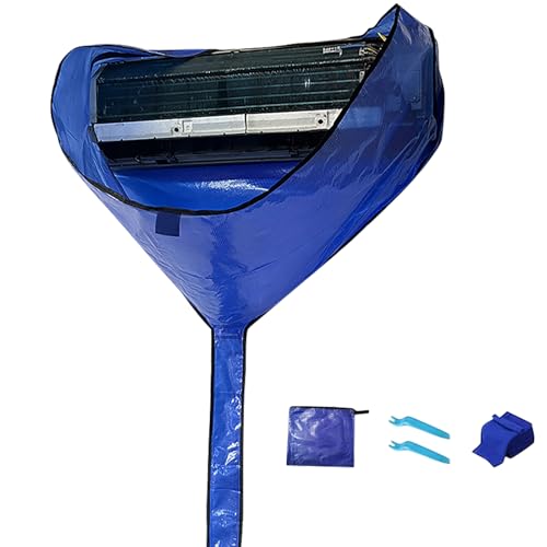 WKabnkn Global Split ACONDICIONAMIENTO Cleansing Protect Flexible Tamaño Modificable Impermeable Plan Fácil Denegación de Efluentes Instalación Adicional Reciclable Split Acondicionamiento Cubierta de