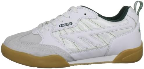 Hi-Tec Men's Hi-tec - HI TEC SQUASH SHOES SIZE 9, White White Green 11, 9 UK