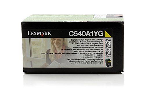 Toner jaune Lexmark X543DN résout les problèmes de pâleur d'impression