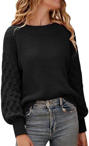 Maglione Oversize Invernale Da Donna In Misto Lana – Con Cappuccio, Trecce, Morbido E Caldo, Nero E Colori
