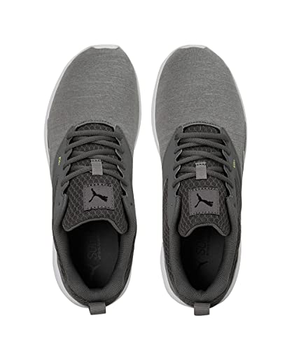 Image of PUMA | NRGY Comet Running Shoes | Castlerock-Quarry-Lime Squeeze | 7UK