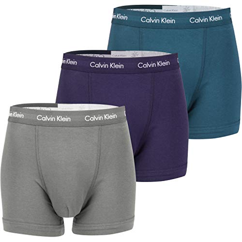  Calvin Klein Homme - Lot de 3 aille mi-haute b...