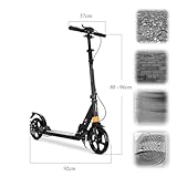 Generic Professional Big Wheel Scooter Adults 150 Kg Load Capacity, City Scooter With Handbrake And Shock Absorber, City Scooter For Kids Teens Adults, Height Adjustable - Image 6
