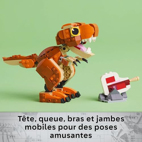 LEGO Jurassic World 76967 Petite Mangeuse : la femelle T rex Jouet - vue 8