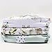 Asenappy 3 pcs Hook and Loop Fasteners Design Baby Reusable Cloth Diapers with 3 Microfier Inserts (Animals Prints)