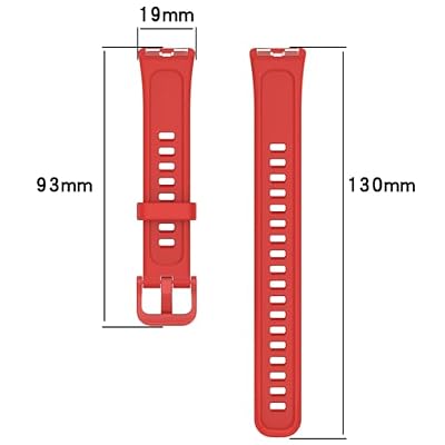 Replacement Silicone SmartBand Compatible with Huawei Band 9/9 NFC/ 8/NFC Wrist Strap Bracelet Bands, Soft And Durable(Black/Metal Head)