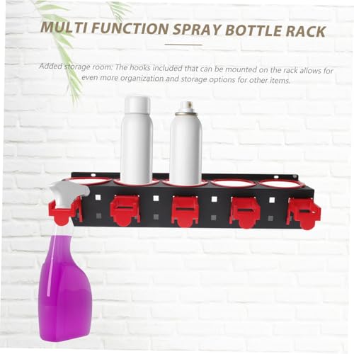 FUNOMOCYA Spray Can Holder Rack Spray Bottle Storage Mount Spray Bottle Holder for Car Detailing