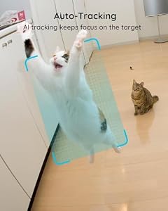 VIRTAVO Pet Camera Indoor No Subscription, for Dog Cat Baby, 360° PTZ — photo 4 of 6