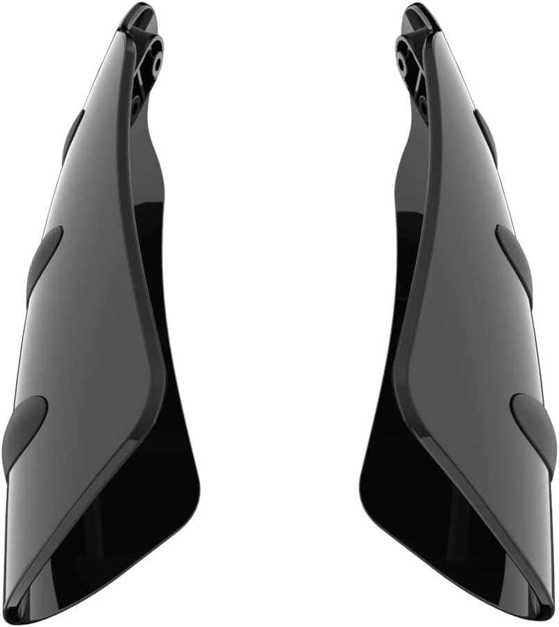 Advanblack Color Matched Handguards for Harley 2025 Road Glide Touring Street Glide Road King Electra Glide Softail Sportste (Vivid Black)