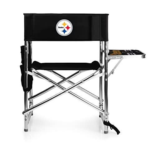 Image of Picnic TIME NFL Unisex-Adult NFL Sports Chair with Side Table, Beach Chair, Camp Chair for Adults