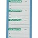 Brady WOAF-9-PK, 149377 Aluminum Foil Calibration Write-On Labels (50 Cards of 9 Labes )