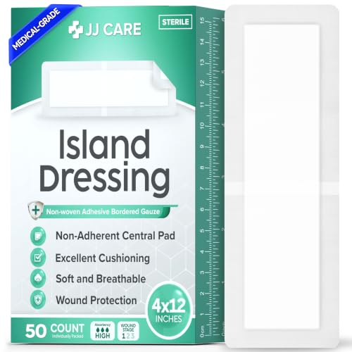 Island Dressing 4x12 50ct, cuidado de heridas y apósitos, apósito grande