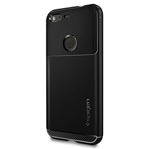 Spigen Rugged Armor Designed for Google Pixel Case (2016) - Black
