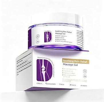 Joint Purple Gel, Soothing Relief Massage Gel 1pcs
