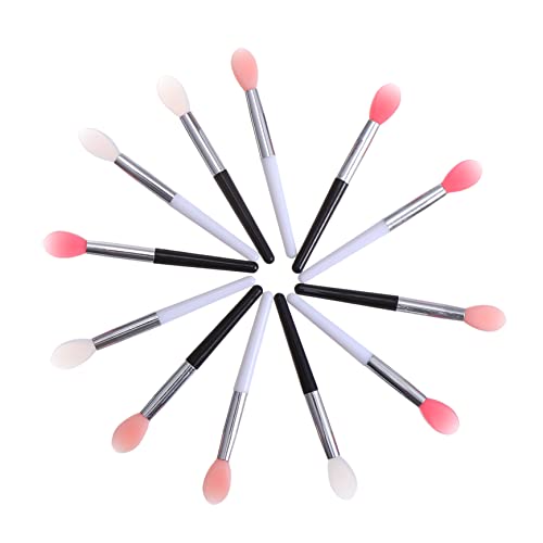 HAKIDZEL Silicone Lip Brush Set 60cm Makeup Lipstick Applicator Brush for Easy Application for Travel