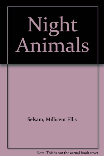 Night Animals 0590077554 Book Cover