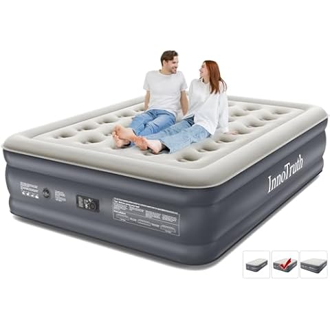 InnoTruth Queen Air Mattress with Pump Cover