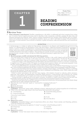Image of Oswaal NTA CUET (UG) Chapter-wise Question Bank English For 2026 Exam (as per latest 27 Dec., notification) | PYQs & 500+ NCERT aligned MCQs |With Oswaal AI