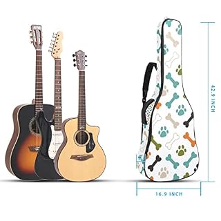 Housse de transport rembourrée imperméable Oxford avec bandoulière réglable Motif empreintes de pattes et os - Les Beatles, Paul McCartney, John Lennon, RIngo Starr, George Harrison Housse de transport rembourrée imperméable Oxford avec bandoulière réglable Motif empreintes de pattes et os – Image 5